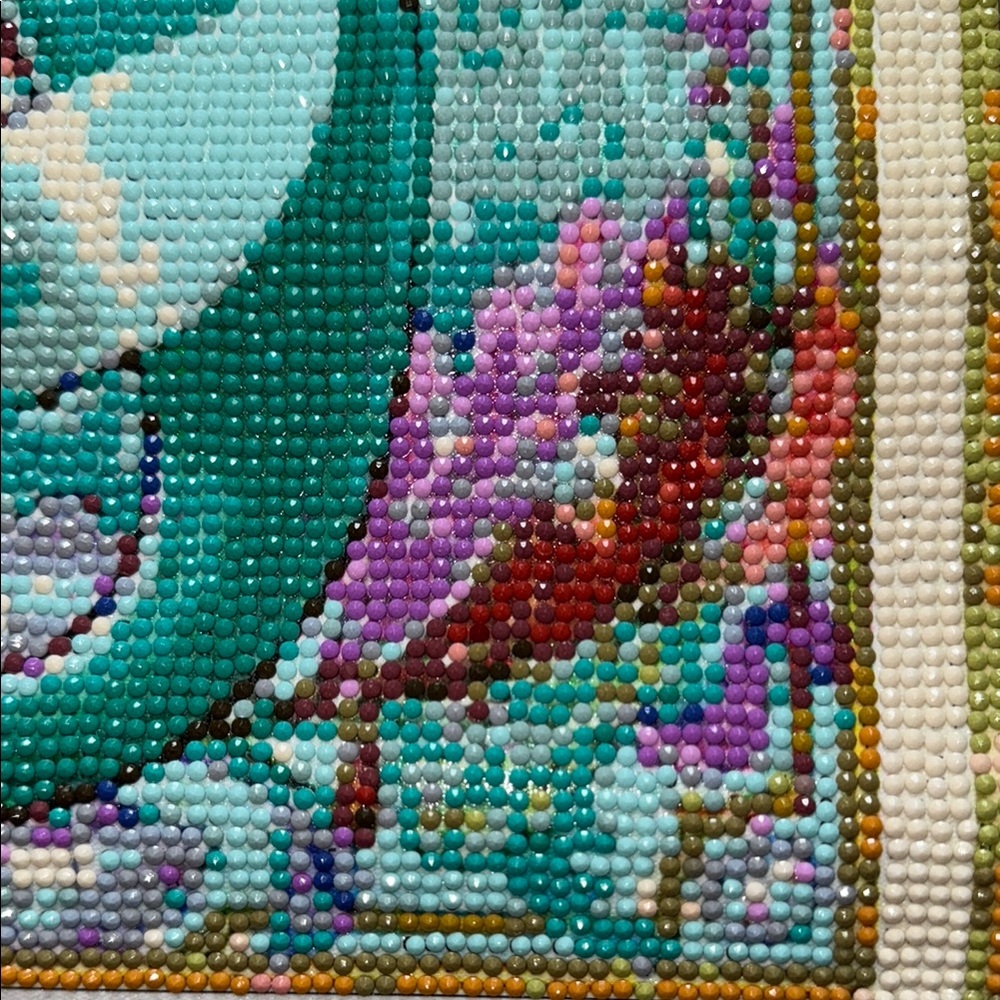 Mermaid diamond art (completed diamond art, no frame) - Picture 6 of 6